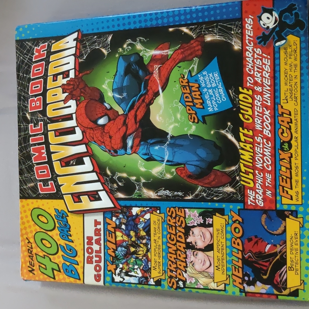 Comic Book Encyclopedia ( Nearly 400 Big Pages)
